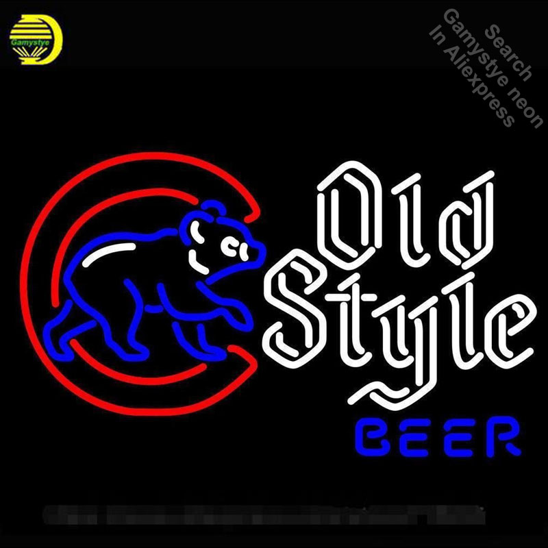 Unions Cubs O Style Neon Sign  - Union Lighting & Decor Montreal Quebec recensie en prijs