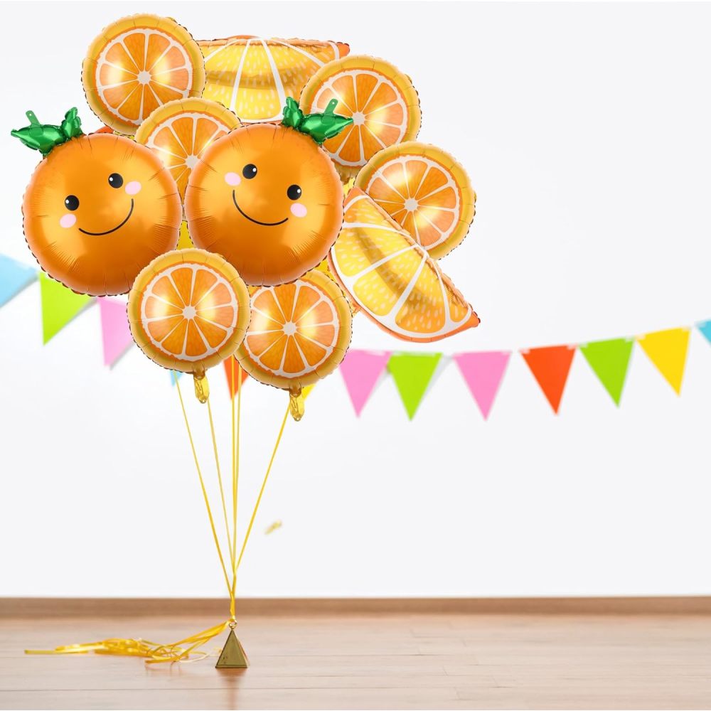 10Pcs Orange Slice Fruit Ballo - Orange Lighting Decor recensie en prijs