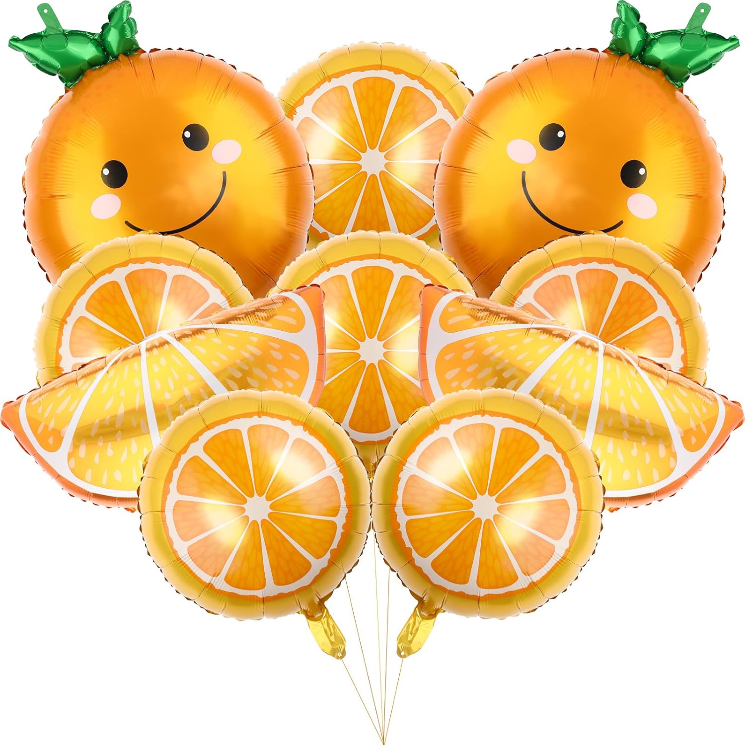 10Pcs Orange Slice Fruit Ballo - Orange Lighting Decor recensie en prijs