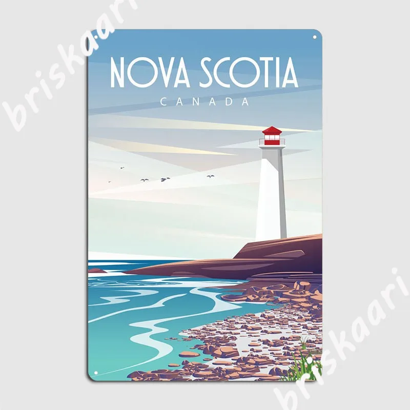 Nova Scotia Metal Sign Designi - Nova Decor & Lighting Juletrelys recensie en prijs
