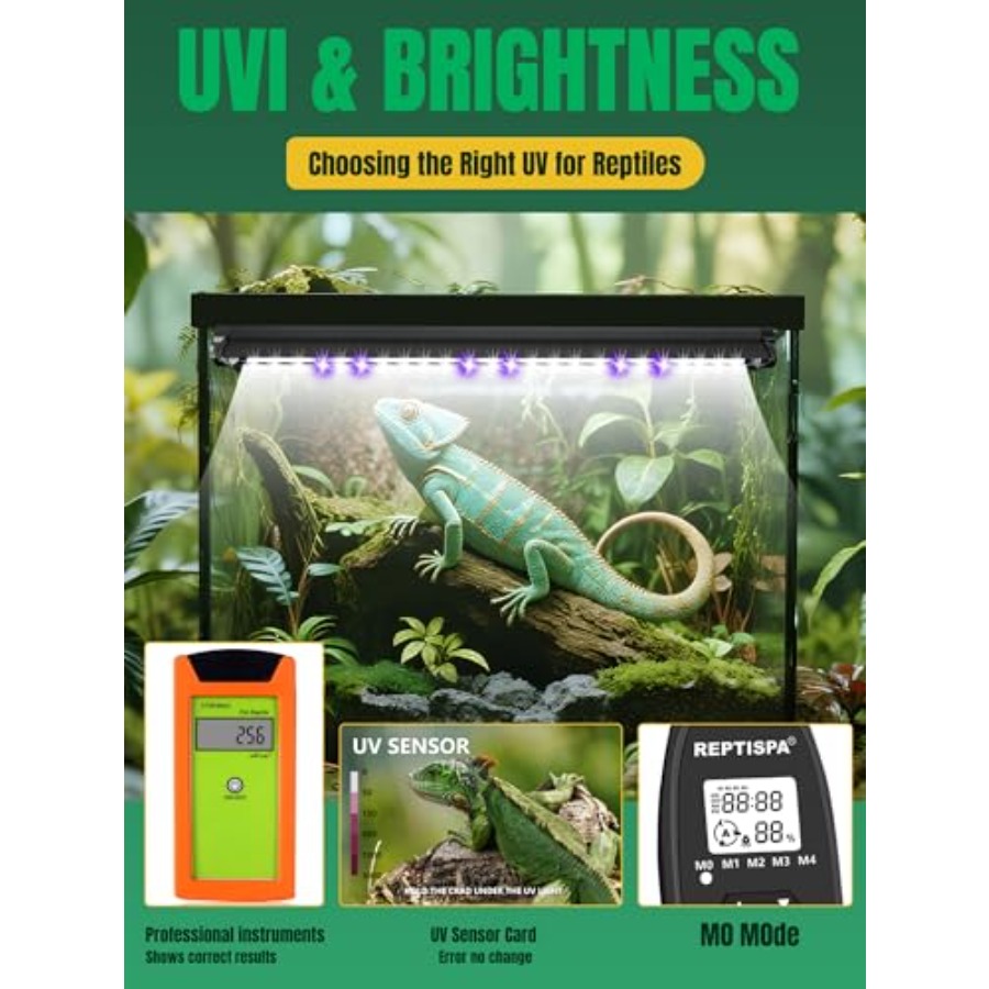 【Spot goods】LED UVB Light for  - Gecko Lighting & Decor recensie en prijs