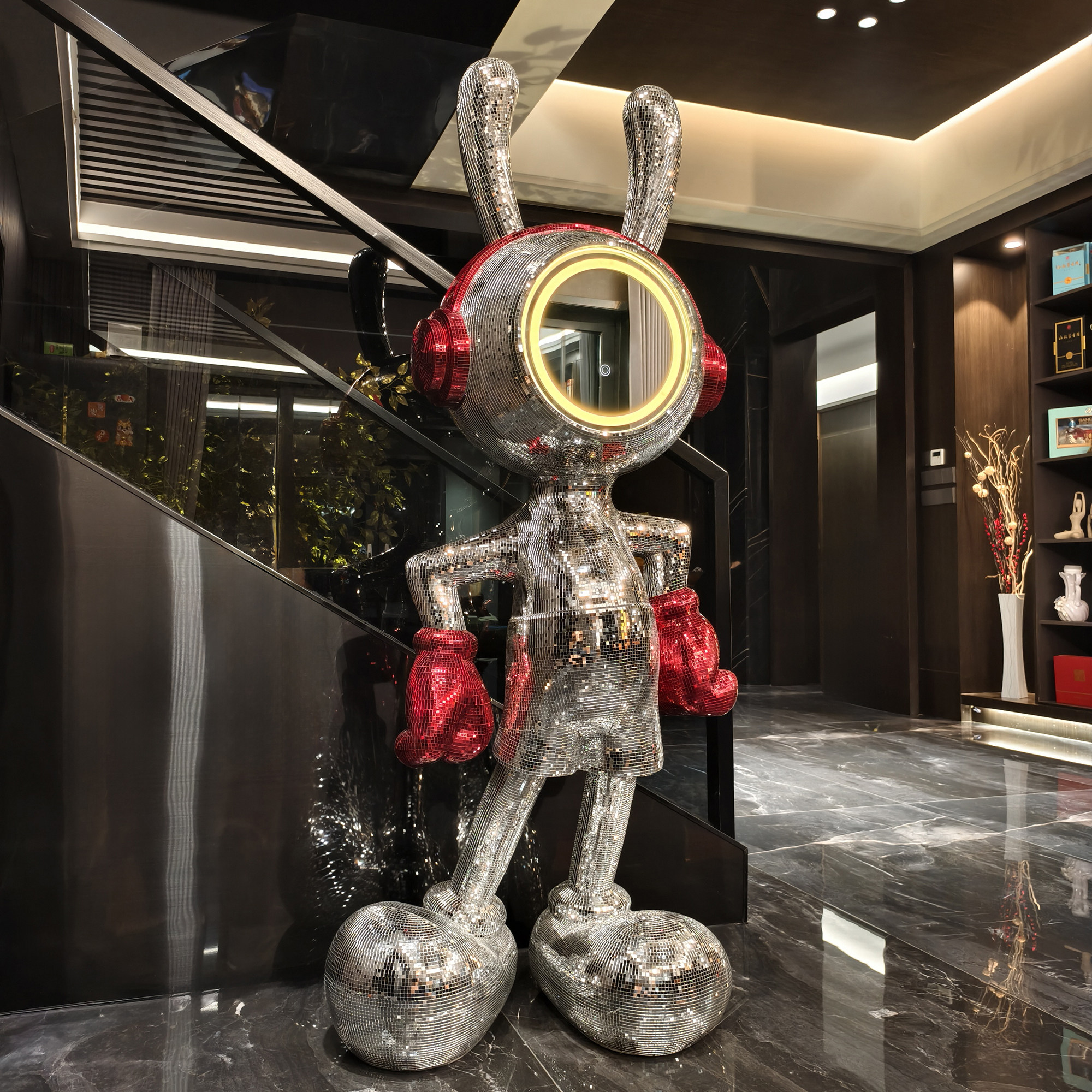 Space Rabbit Mickey Floor Stan - Lighting Decor Company recensie en prijs