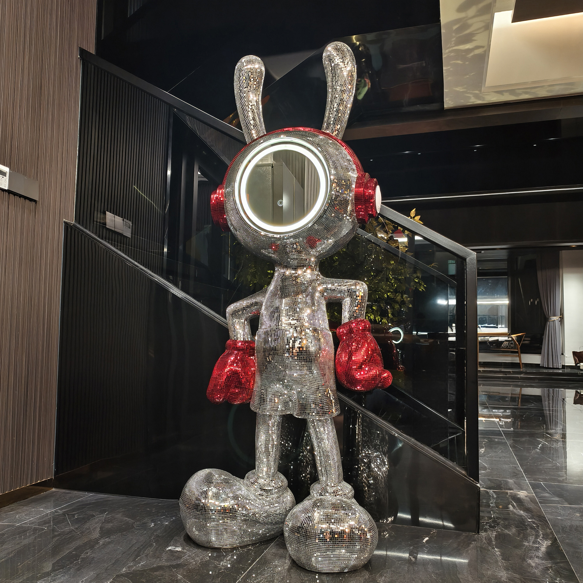 Space Rabbit Mickey Floor Stan - Lighting Decor Company recensie en prijs