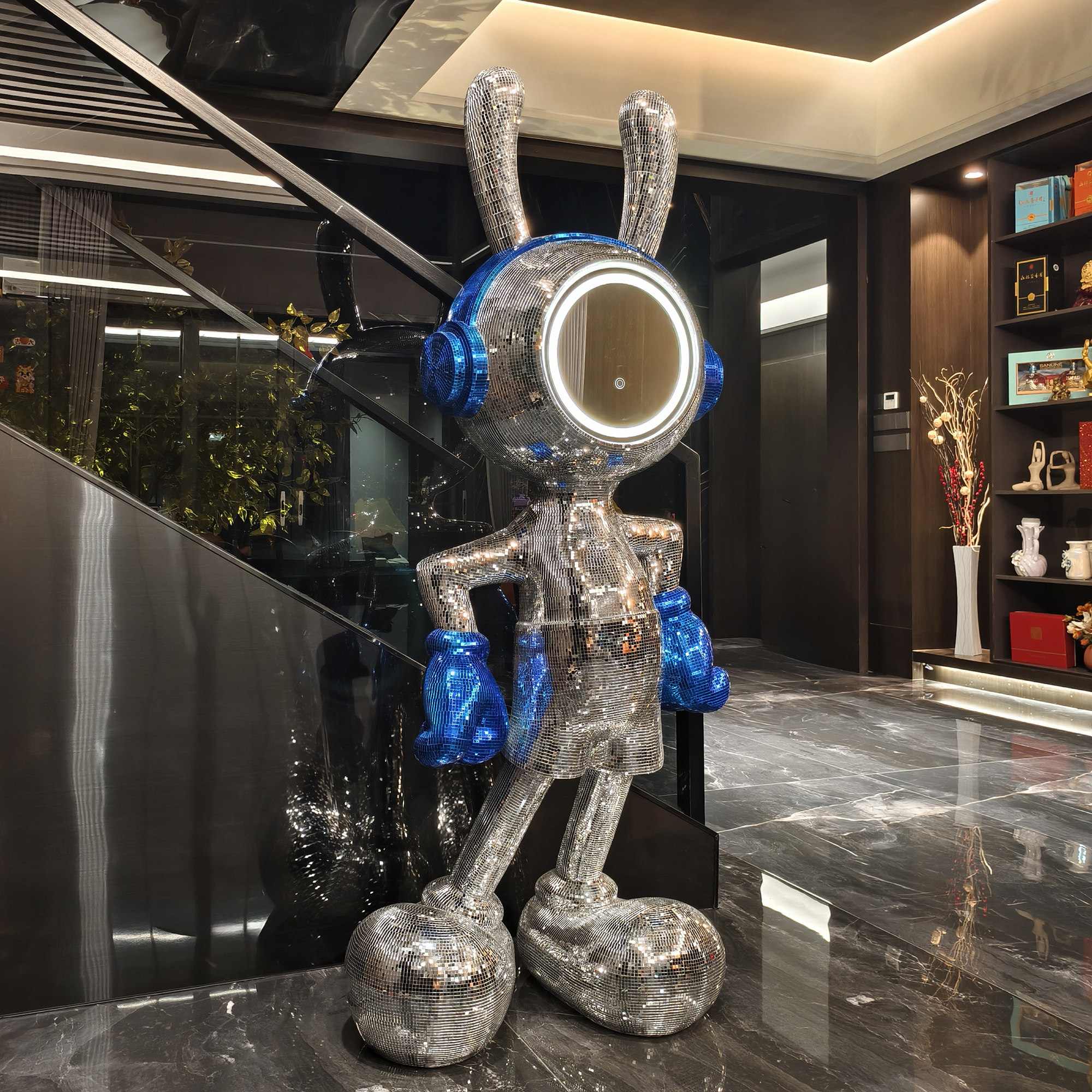 Space Rabbit Mickey Floor Stan - Lighting Decor Company recensie en prijs