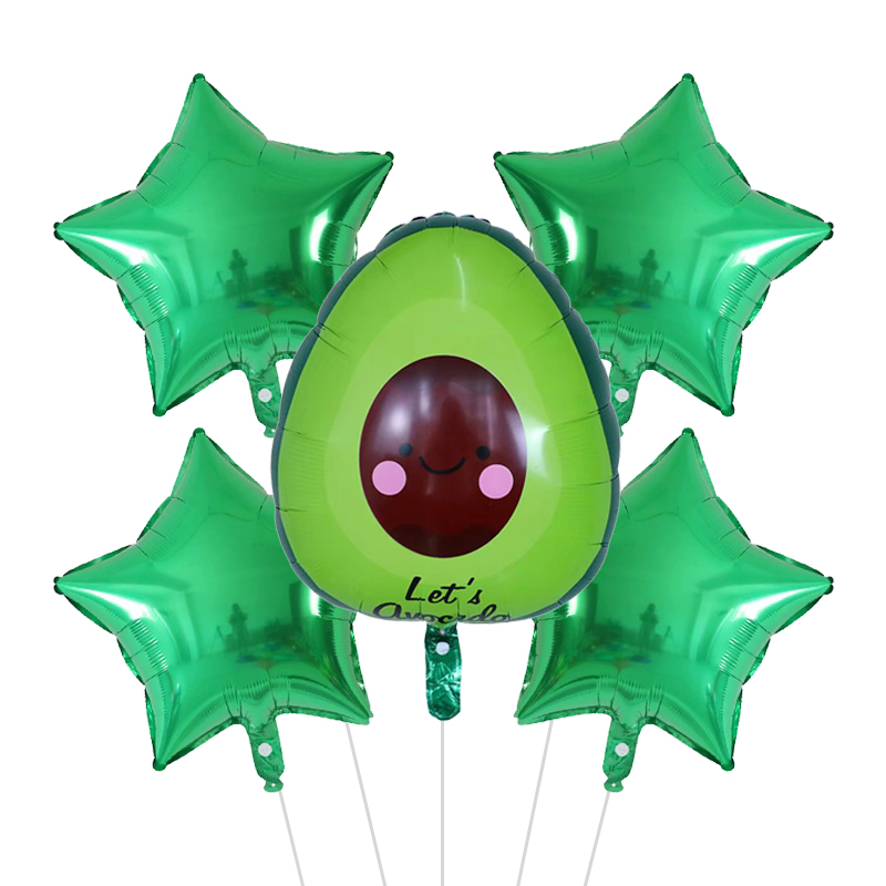 5pcs Fruit Foil Helium Balloon - Orange Lighting Decor recensie en prijs