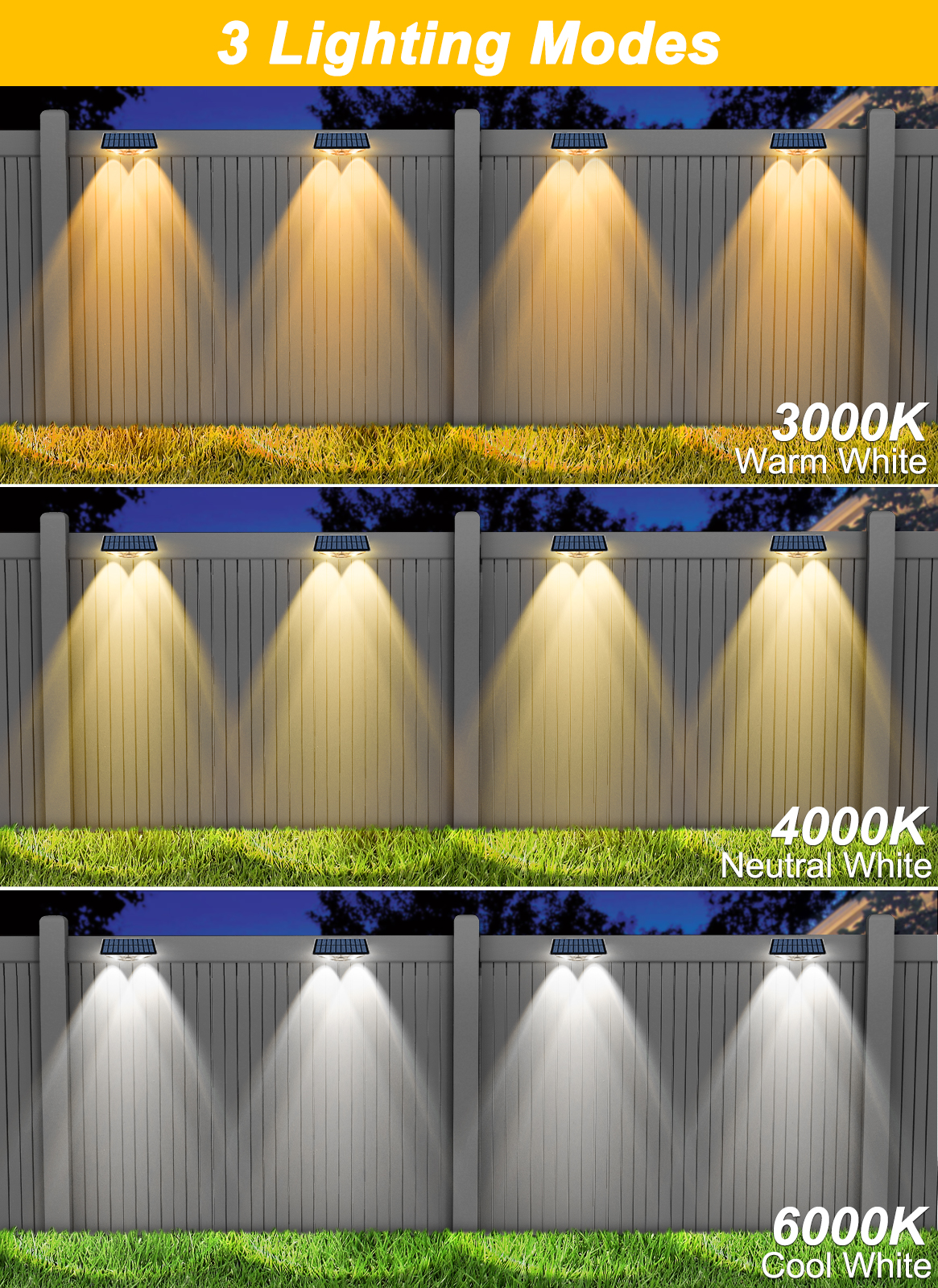 2/4/6 PCS Solar Wall Light Out - Lighting Decor Sunrise recensie en prijs