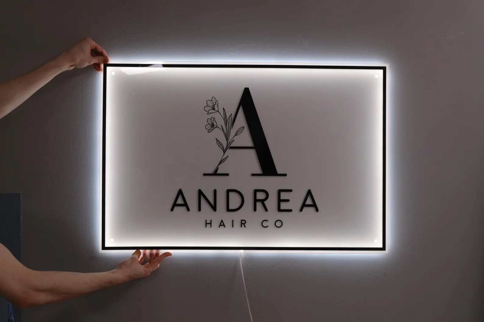 Custom Business Logo LED Sign  - Lighting Decor Company recensie en prijs