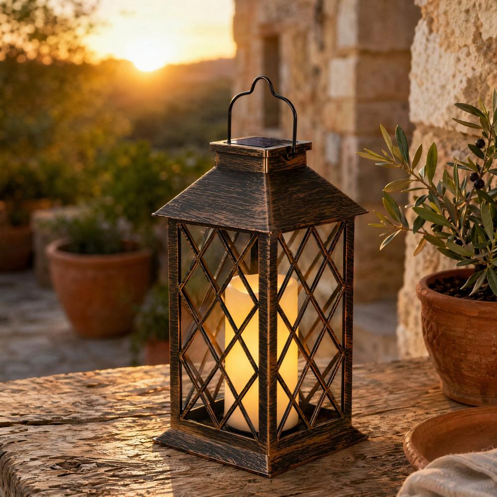 Retro Solar Lantern, Outdoor S - Lighting Decor Outdoor recensie en prijs