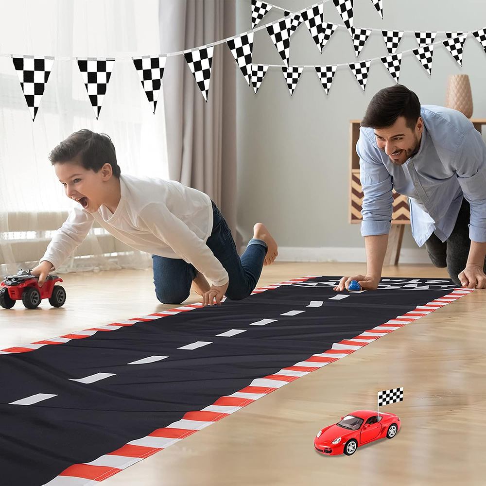 Racing Car Long Racetrack Tabl - Lighting Mcqueen Birthday Decor recensie en prijs