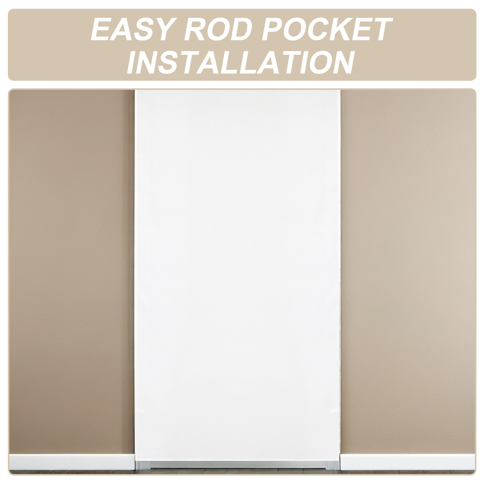 White Sheer Curtain Light Filt - Office Lighting Decor recensie en prijs
