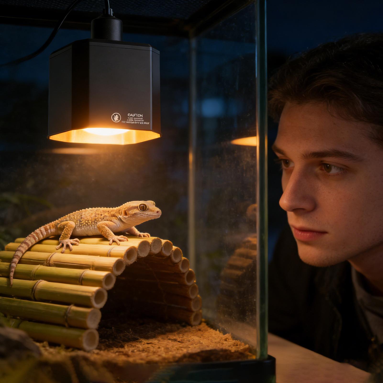 Reptile Heat Lamp Fixture Rept - Gecko Lighting & Decor recensie en prijs
