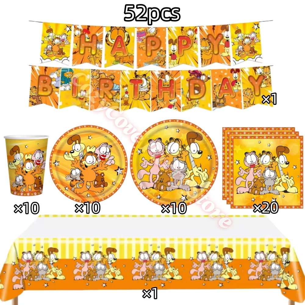Cartoon G-Garfieldes Birthday  - Orange Lighting Decor recensie en prijs