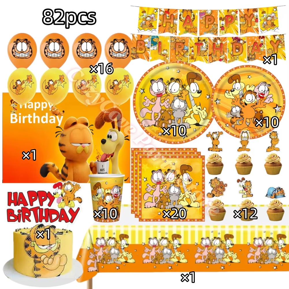 Cartoon G-Garfieldes Birthday  - Orange Lighting Decor recensie en prijs