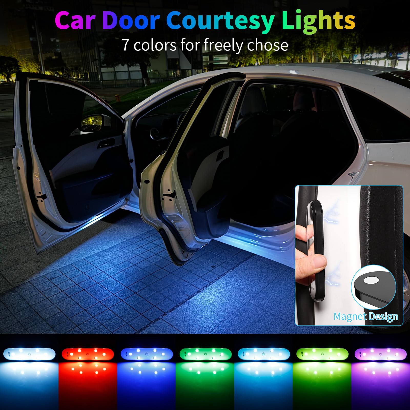 LED Car Door Lights Welcome Li - Lzpz Rui Decor Lighting Store recensie en prijs