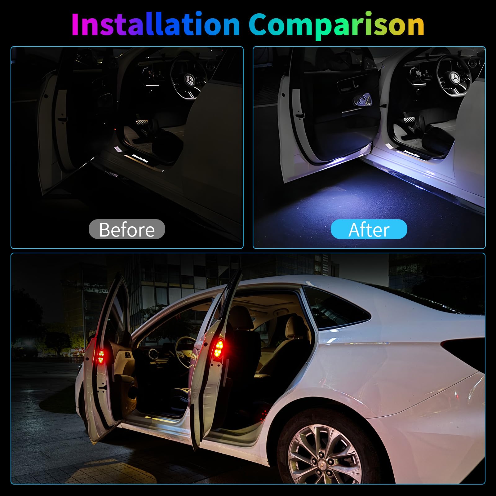 LED Car Door Lights Welcome Li - Lzpz Rui Decor Lighting Store recensie en prijs