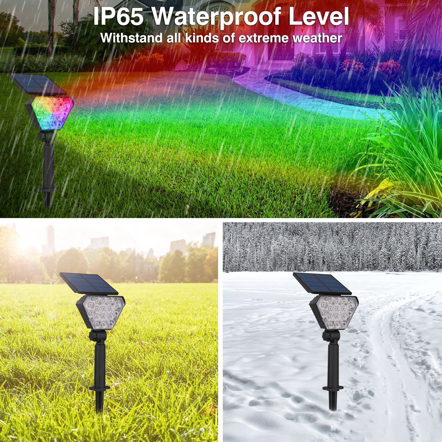 TSUN 2PCS Solar Spotlight Sola - Lighting Decor Sunrise recensie en prijs