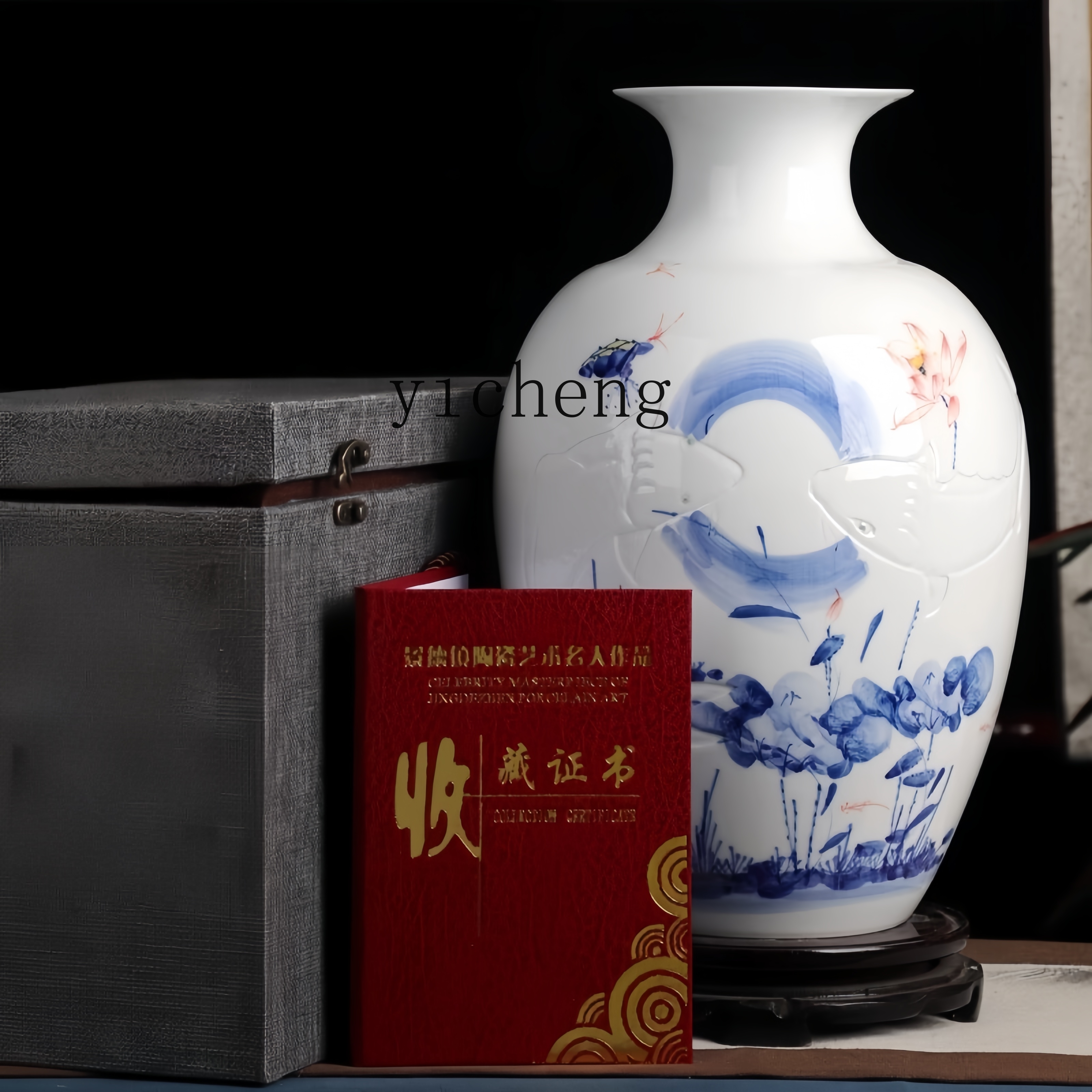 LSL Ceramic Vase Hand-painted  - Lighting Decor Company recensie en prijs