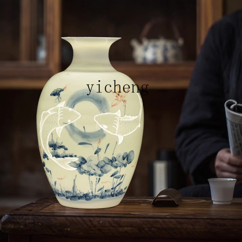 LSL Ceramic Vase Hand-painted  - Lighting Decor Company recensie en prijs