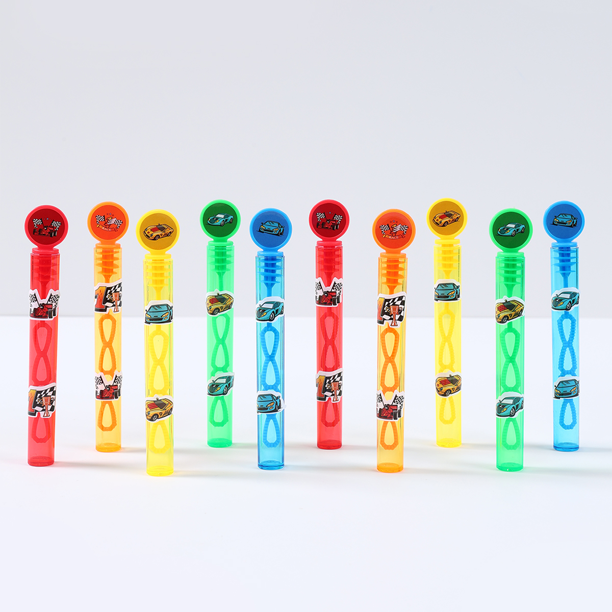 10Pcs Racer Car Tube Soap Bott - Lighting Mcqueen Birthday Decor recensie en prijs