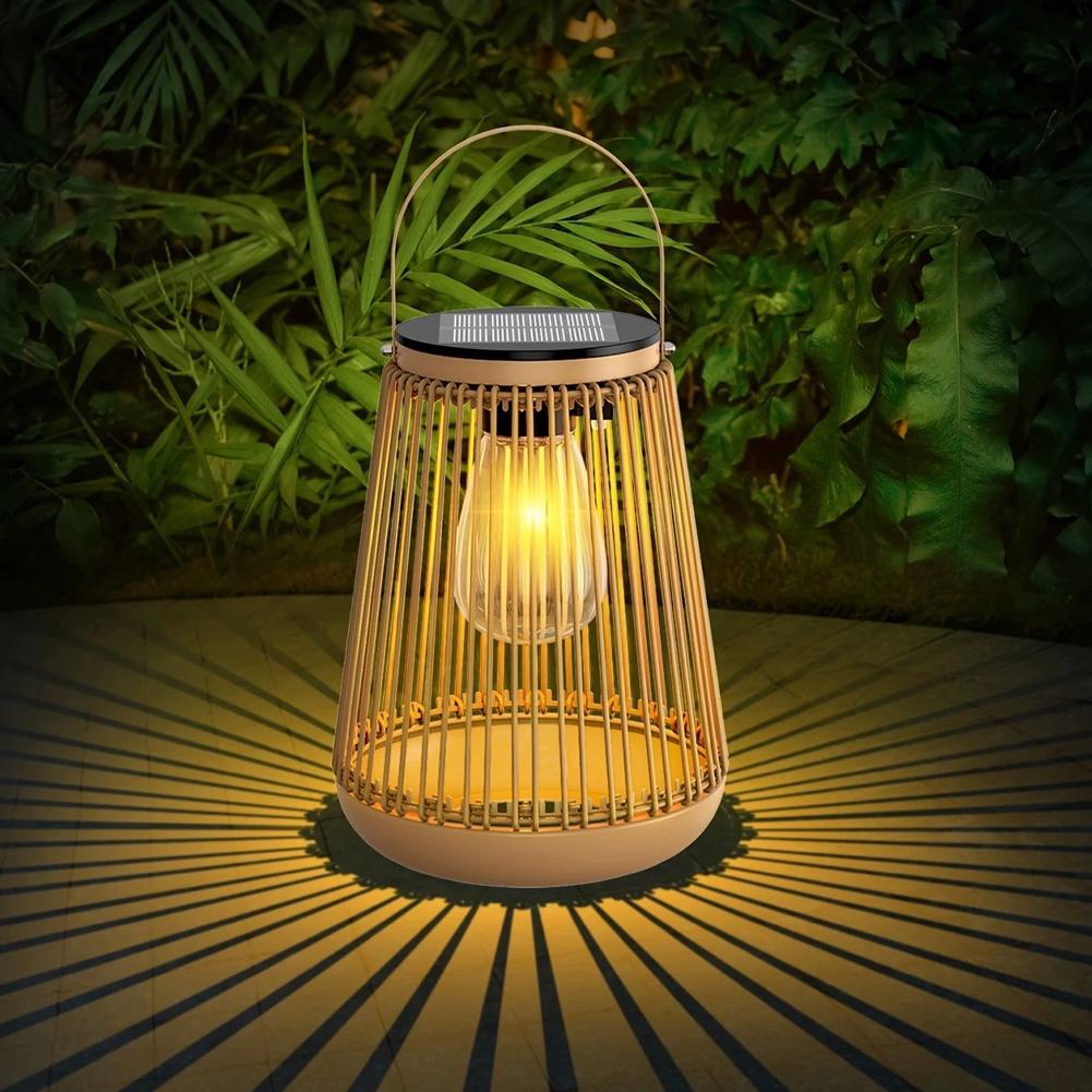 IP65 Waterproof Solar Rattan L - Lighting Decor Outdoor recensie en prijs