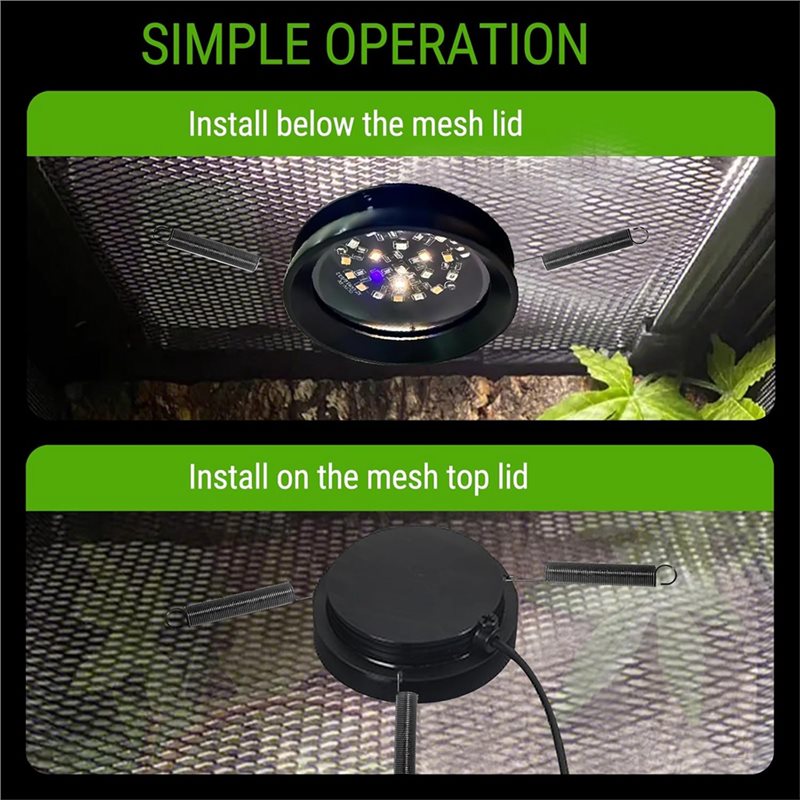 【ORNAMENT】Full Spetrum LED UVA - Gecko Lighting & Decor recensie en prijs