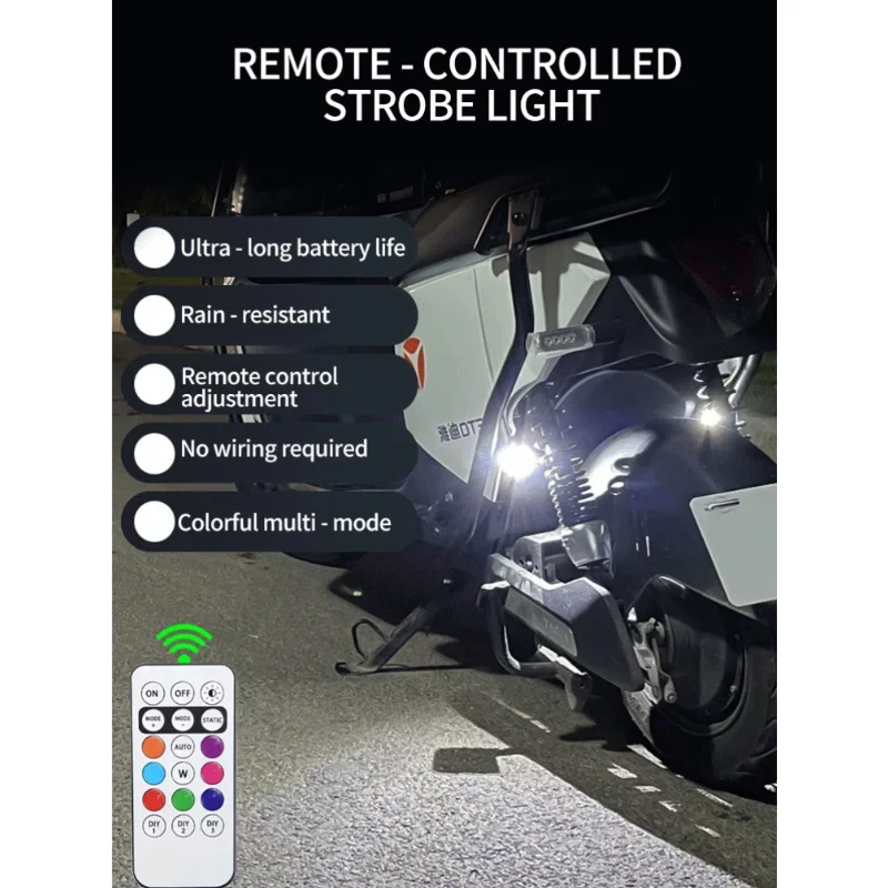 2/4/6pcs Wireless LED Strobe L - Lzpz Rui Decor Lighting Store recensie en prijs
