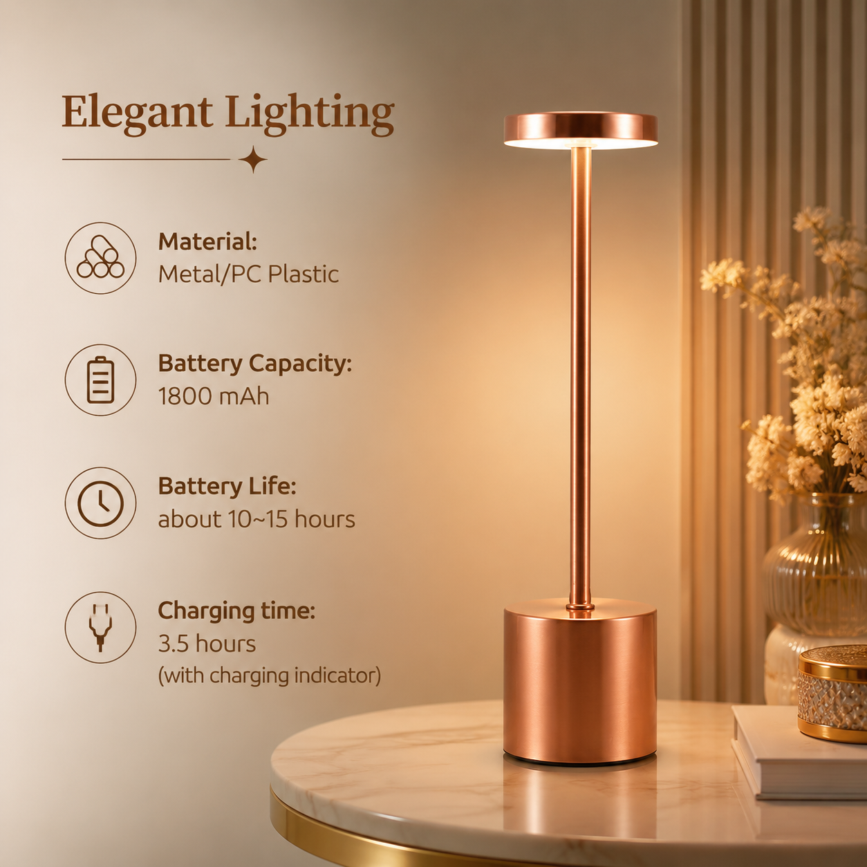 GGBingo Metal Light Table Lamp - Lighting Decor Living Room recensie en prijs