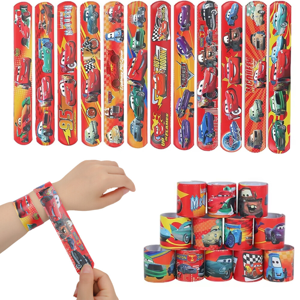 @NEW12/36pcs Cars Slap Bracele - Lighting Mcqueen Birthday Decor recensie en prijs