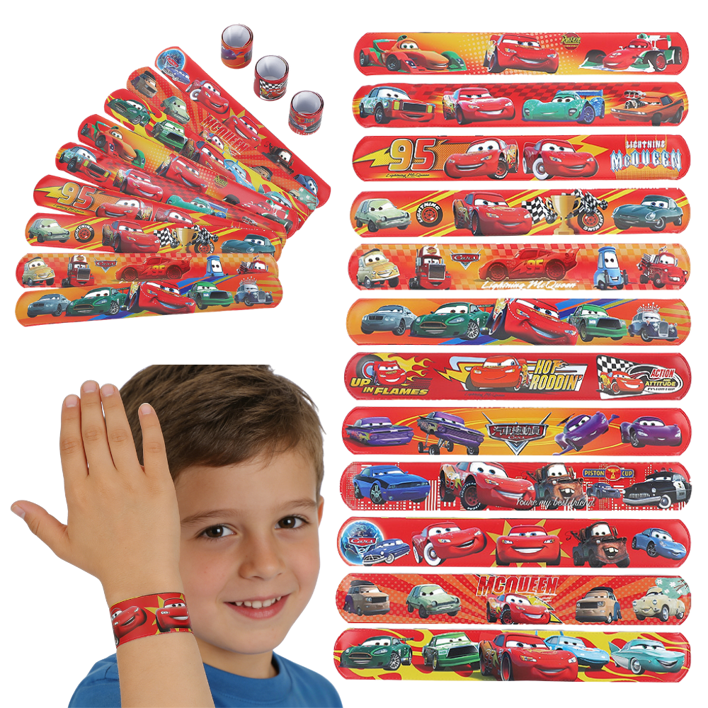 @NEW12/36pcs Cars Slap Bracele - Lighting Mcqueen Birthday Decor recensie en prijs