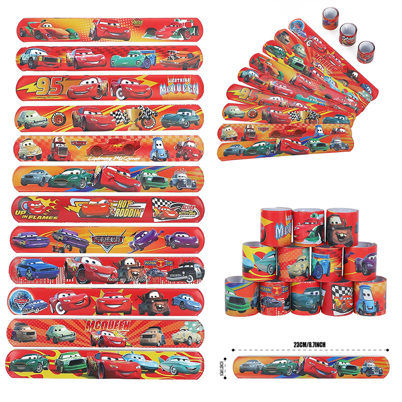 @NEW12/36pcs Cars Slap Bracele - Lighting Mcqueen Birthday Decor recensie en prijs