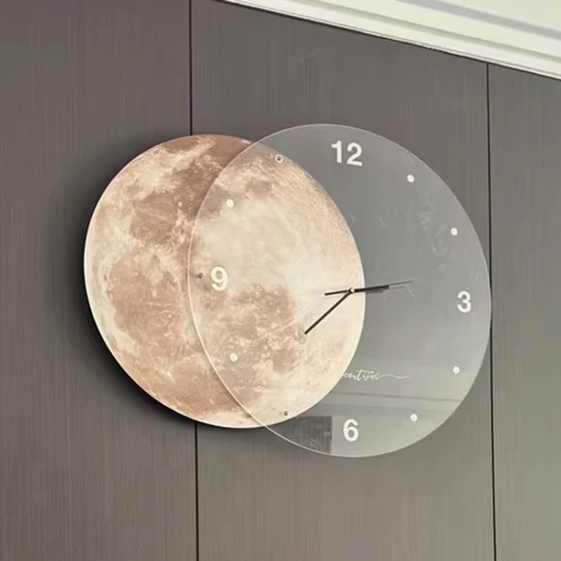 Large 3D Wall Clocks Silent Mo - Lighting Decor Sunrise recensie en prijs