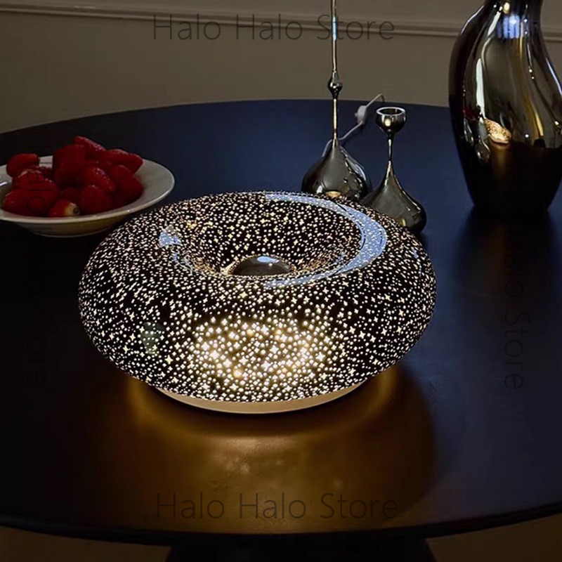Black starry night light orang - Orange Lighting Decor recensie en prijs
