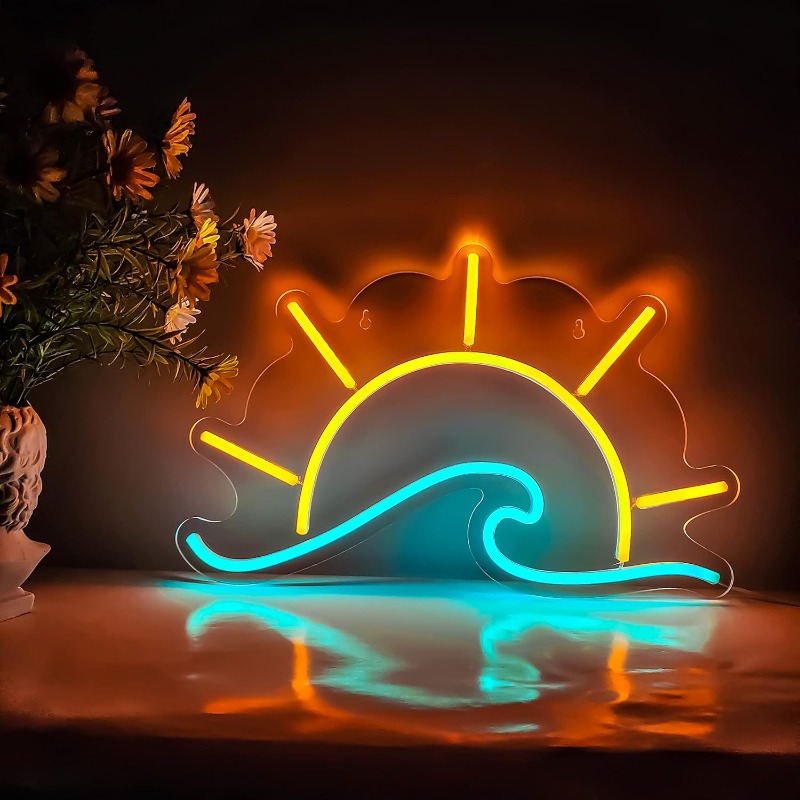 Sunset Sunrise Neon Sign Sun O - Lighting Decor Sunrise recensie en prijs