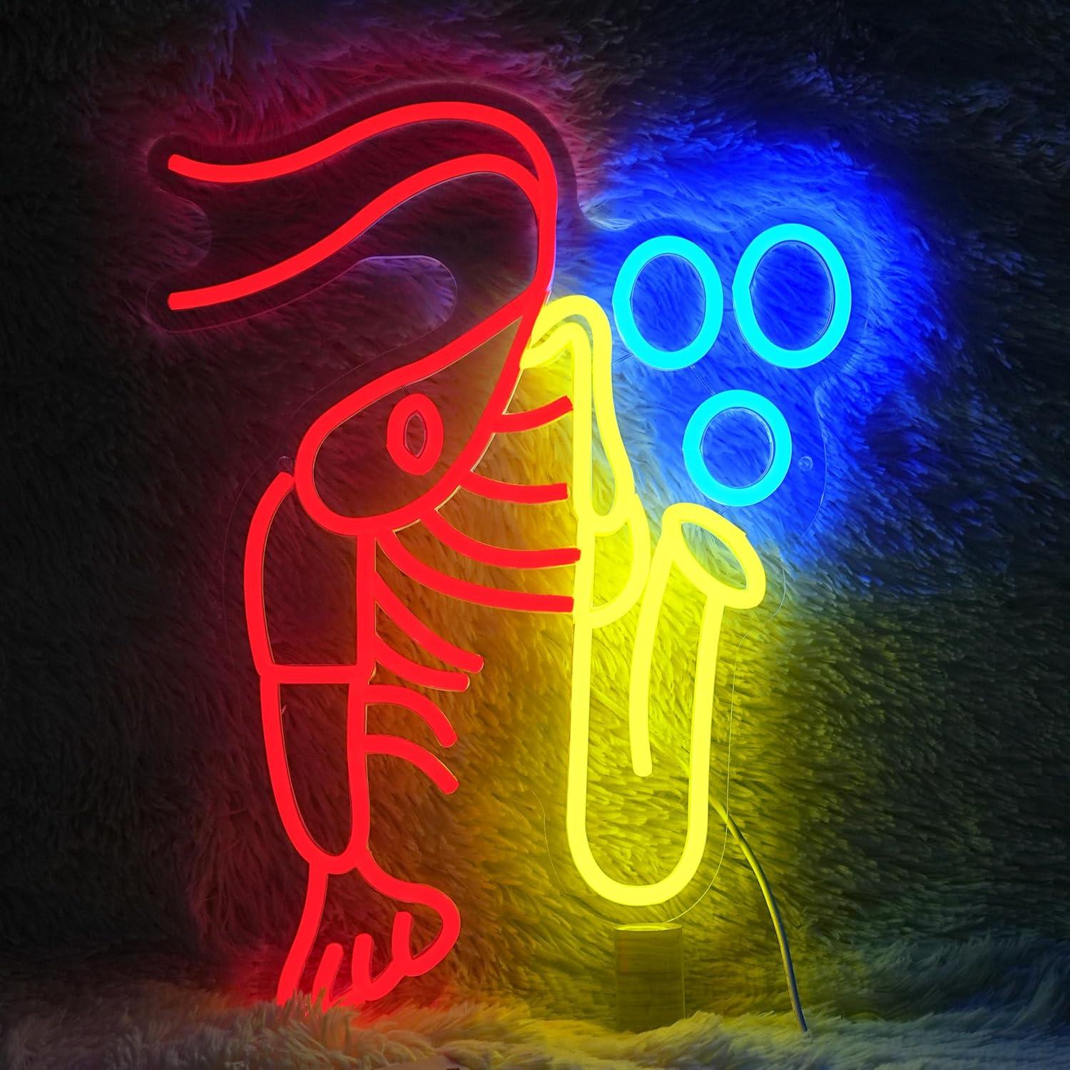 Lobster Saxophone Neon Sign Ja - Office Lighting Decor recensie en prijs