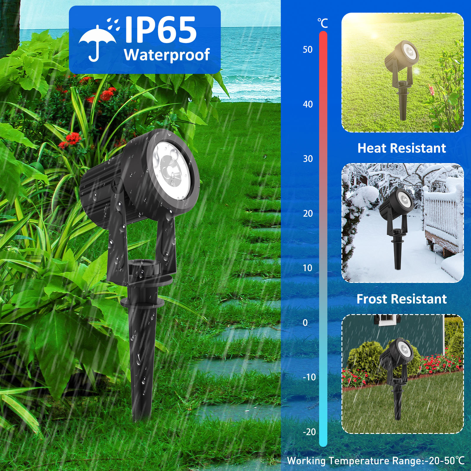 1/2/4 Lights RGB Solar LED Lig - Lighting Decor Sunrise recensie en prijs