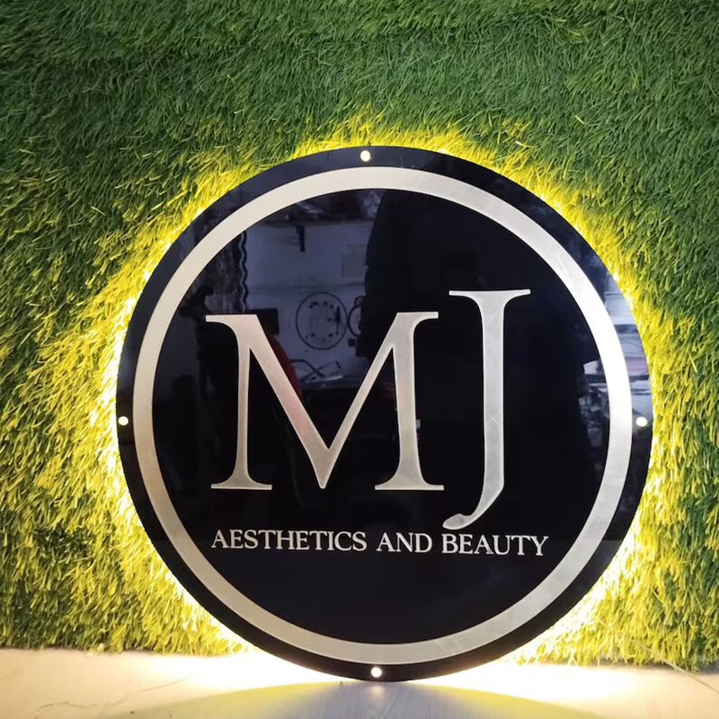 Custom Round Backlit Business  - Office Lighting Decor recensie en prijs