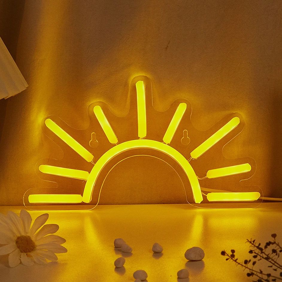 Chi-Buy 1PC Sunrise Shape LED  - Lighting Decor Sunrise recensie en prijs