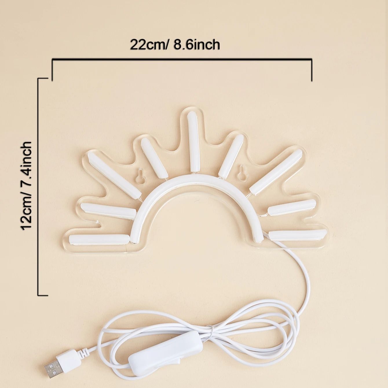 Chi-Buy 1PC Sunrise Shape LED  - Lighting Decor Sunrise recensie en prijs