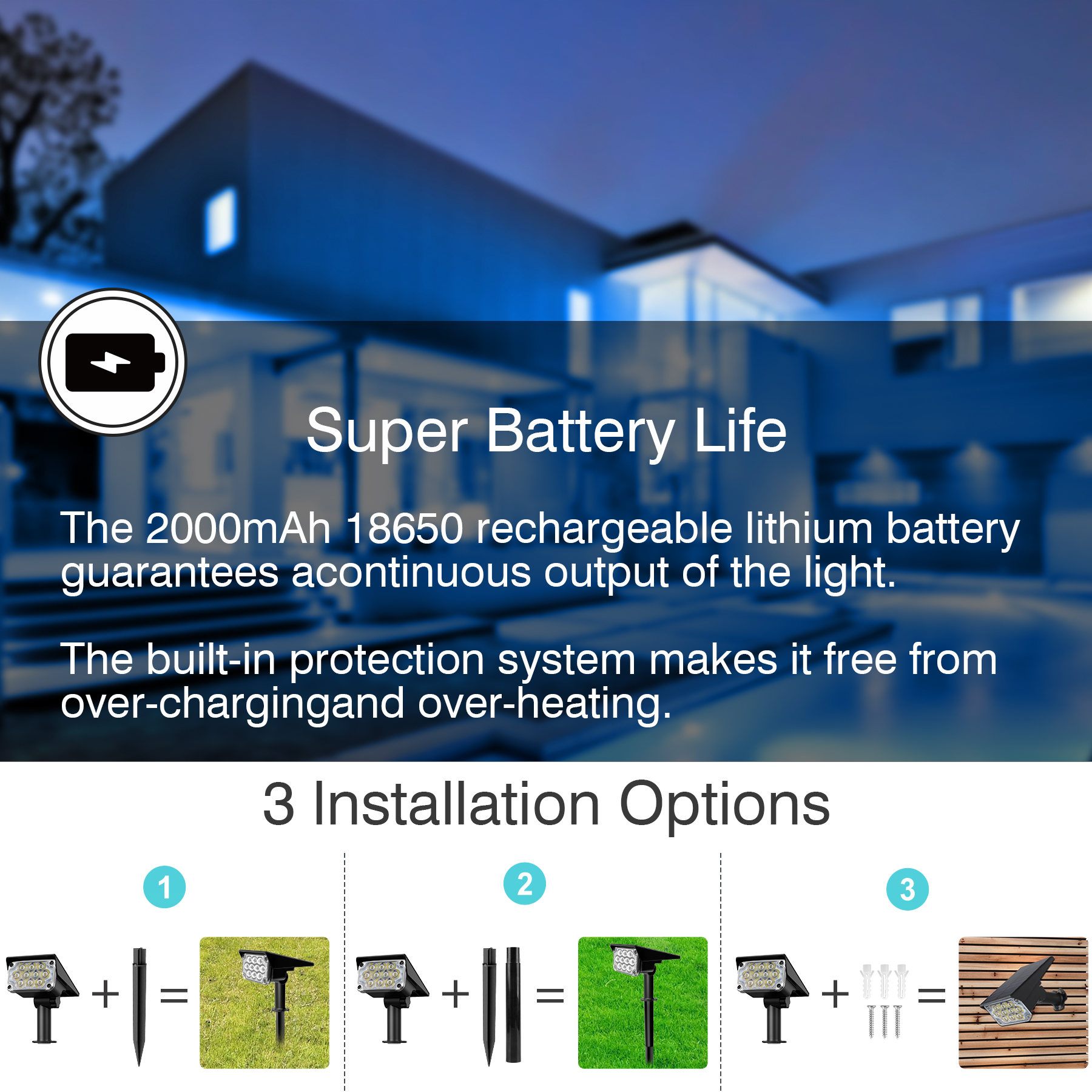 Solar LED Light Outdoor IP65 W - Lighting Decor Sunrise recensie en prijs