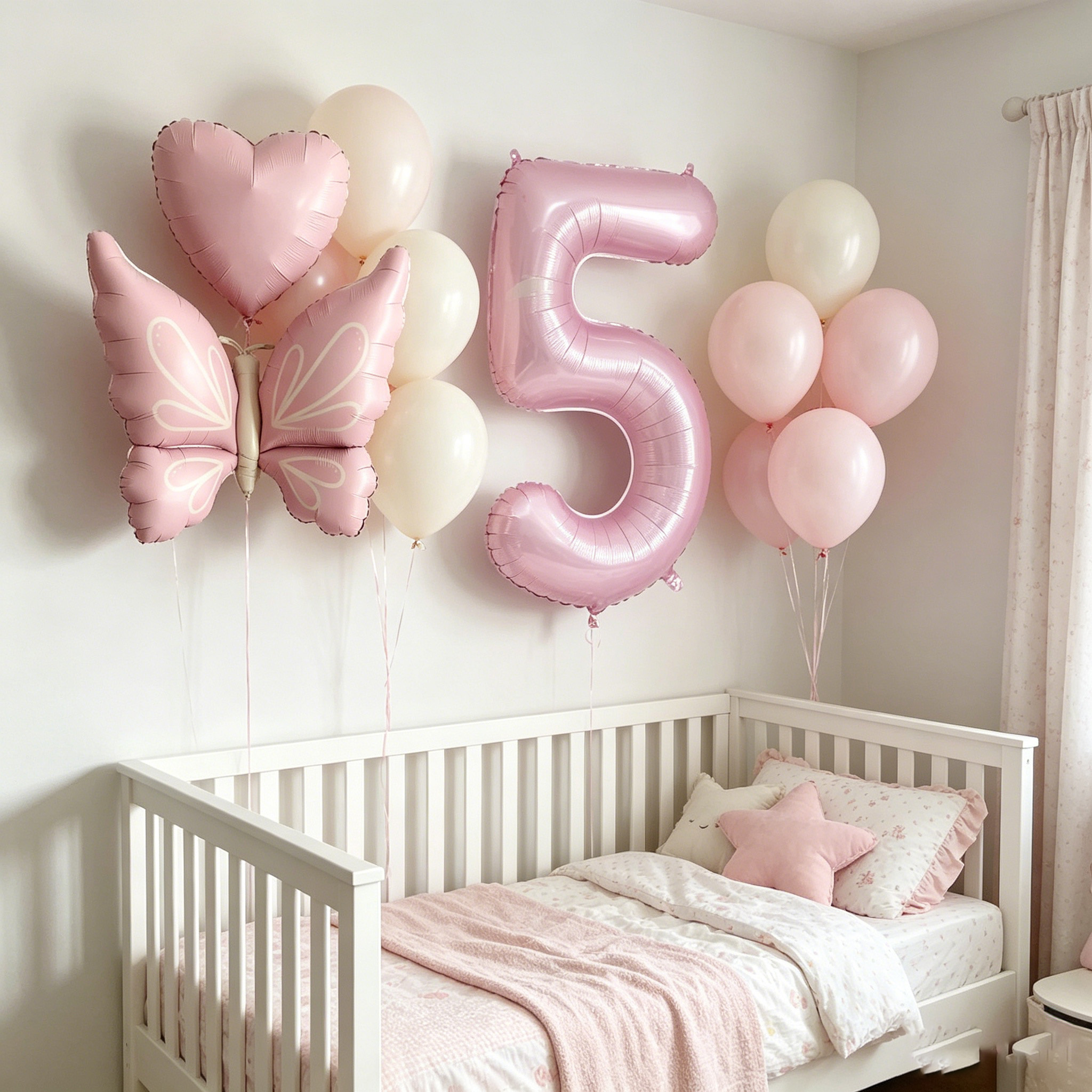 Matte Pink Butterfly Balloon S - Orange Lighting Decor recensie en prijs