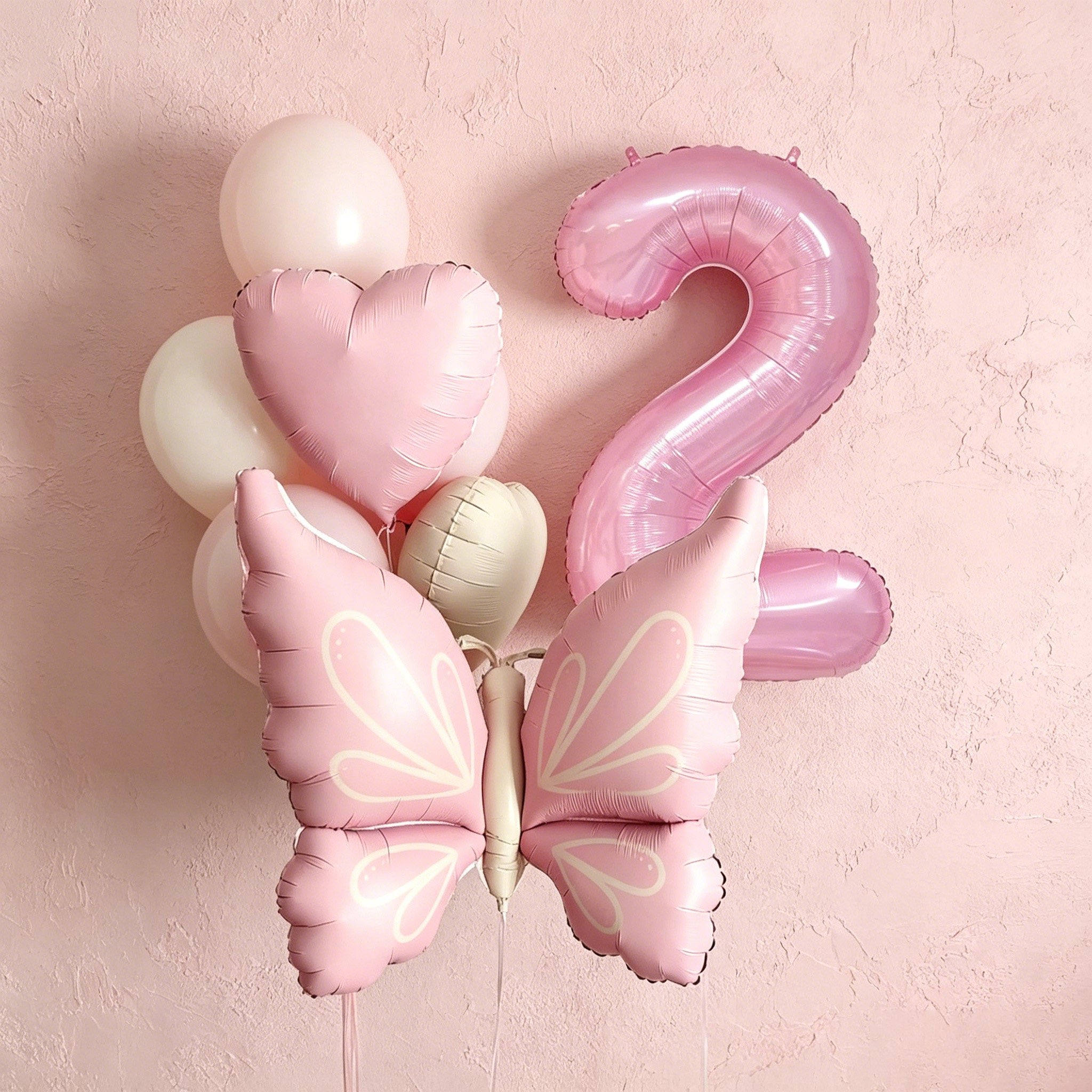 Matte Pink Butterfly Balloon S - Orange Lighting Decor recensie en prijs