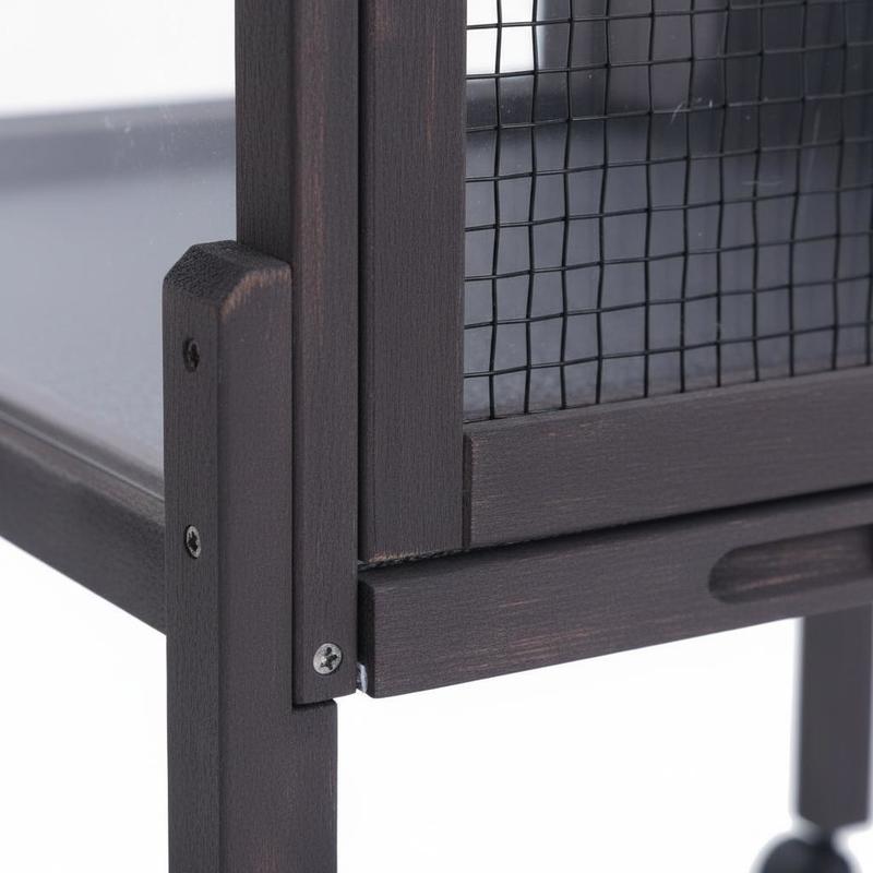 Tortoise habitat, wooden torto - Gecko Lighting & Decor recensie en prijs