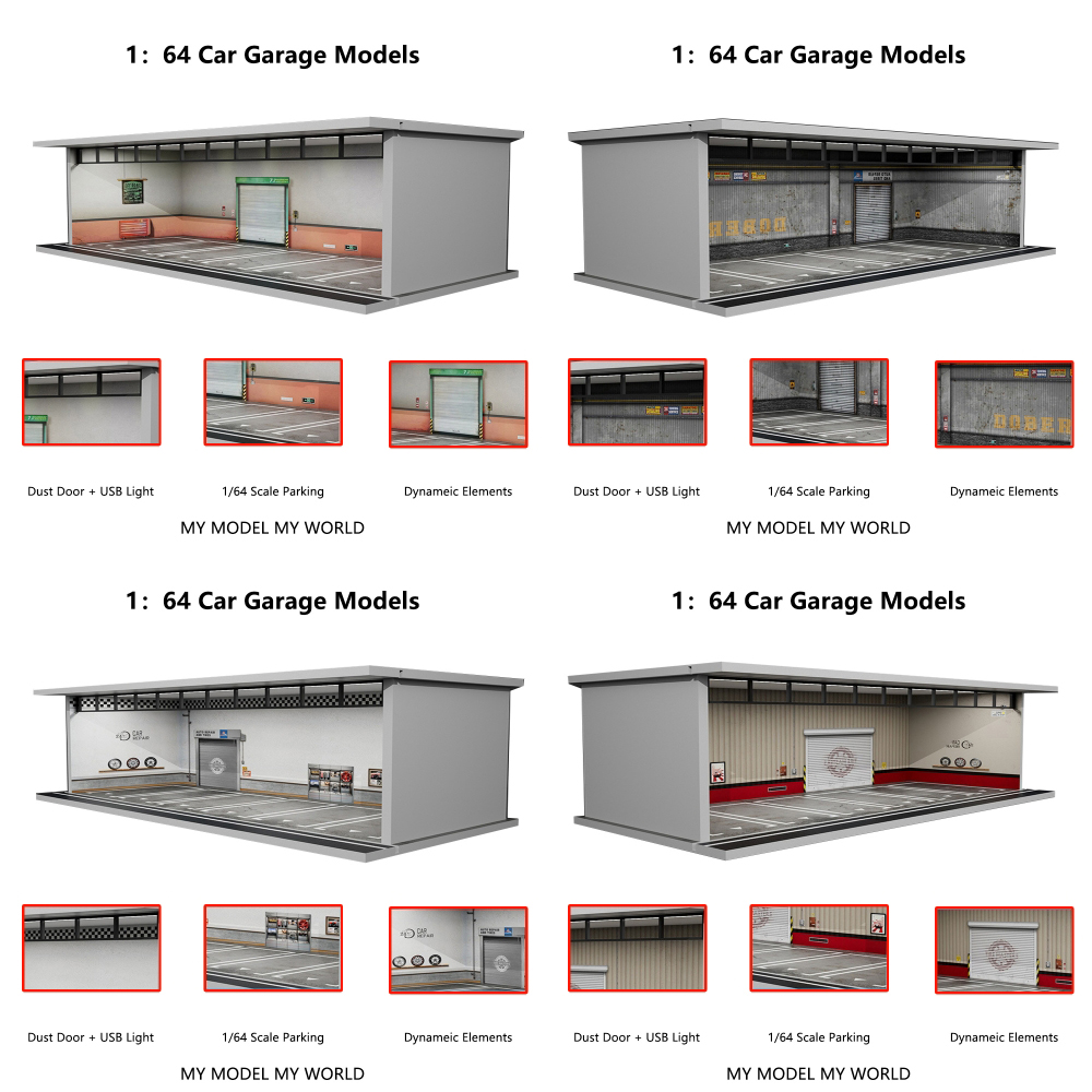 More Art 1/64 Car Garage Diora - Lighting Decor And More recensie en prijs