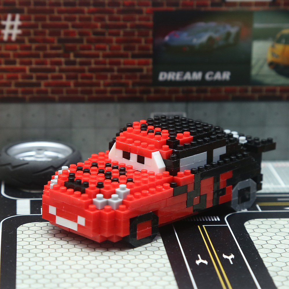 Disney Building Block DIY Puzz - Lighting Mcqueen Birthday Decor recensie en prijs