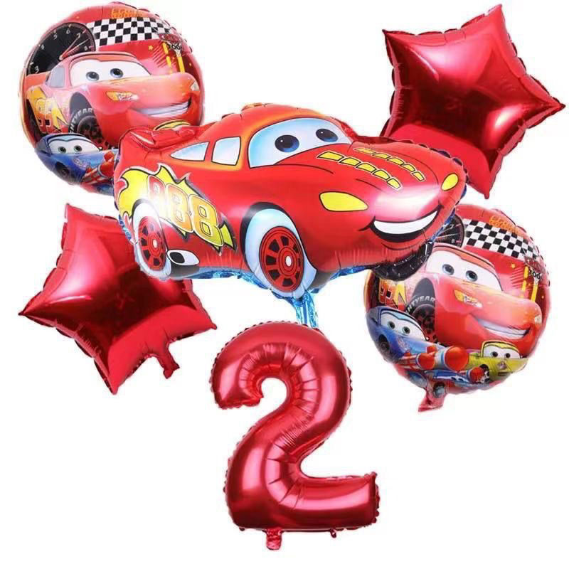 Lightning McQueen Cartoon Cute - Lighting Mcqueen Birthday Decor recensie en prijs