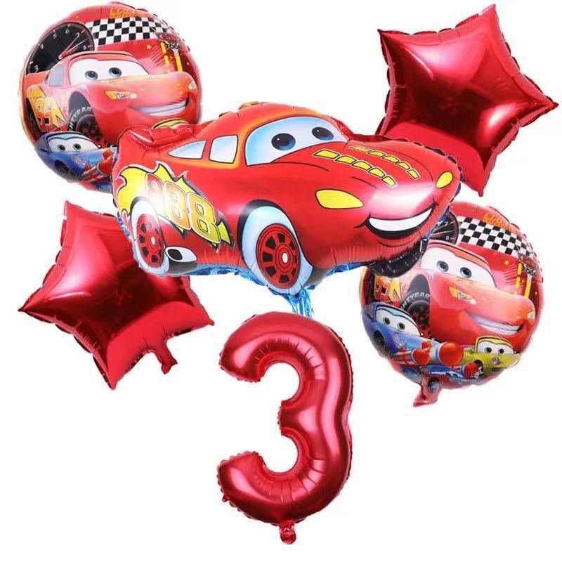 Lightning McQueen Cartoon Cute - Lighting Mcqueen Birthday Decor recensie en prijs