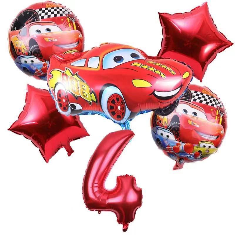 Lightning McQueen Cartoon Cute - Lighting Mcqueen Birthday Decor recensie en prijs