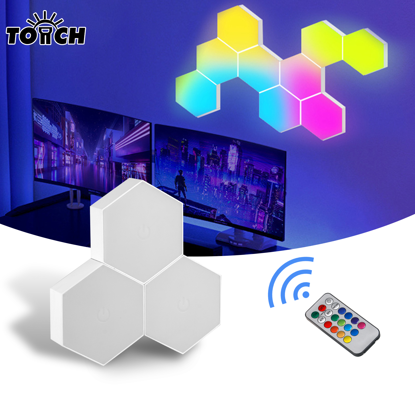Remote control geometric hexag - Lighting Decor Living Room recensie en prijs
