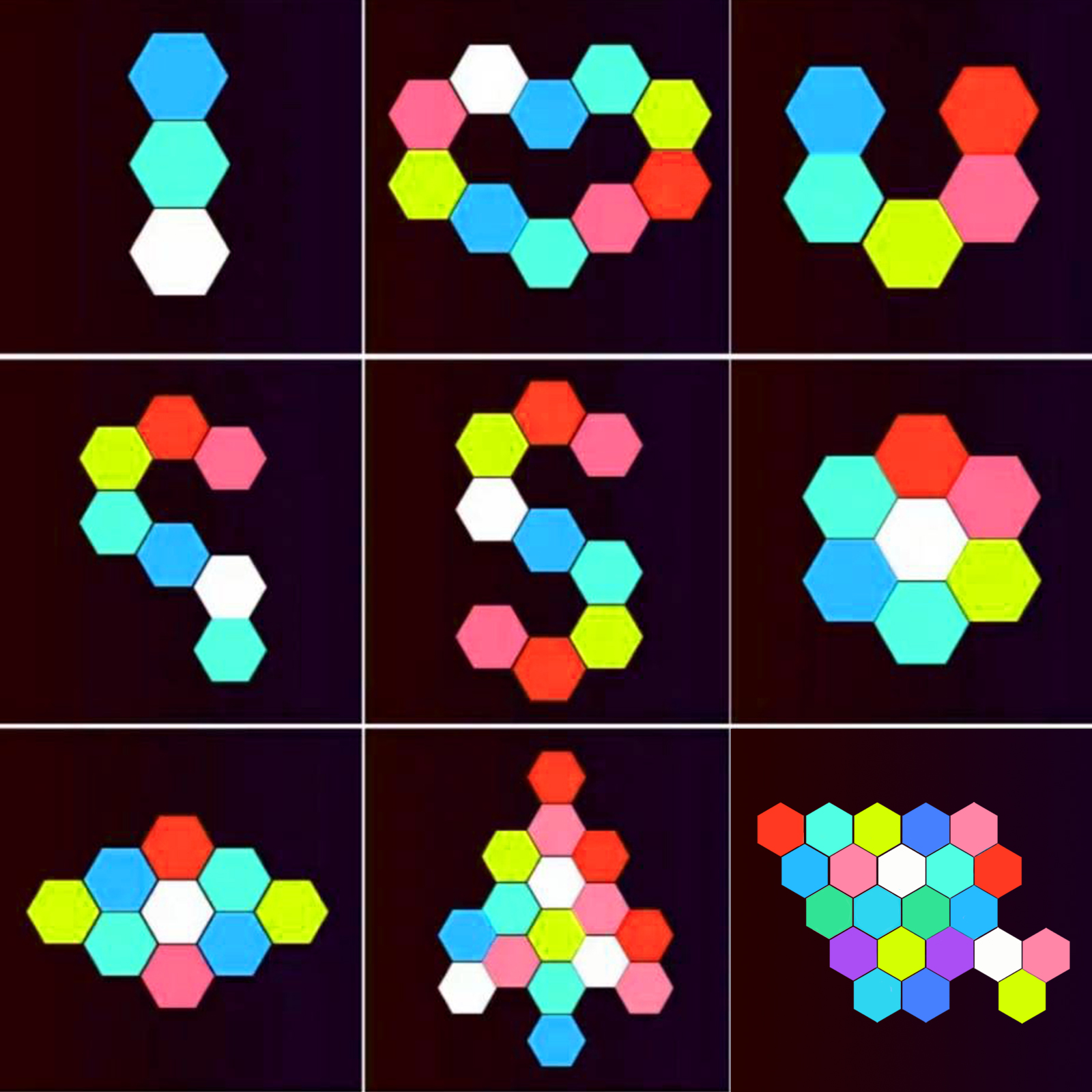 Remote control geometric hexag - Lighting Decor Living Room recensie en prijs